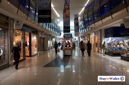 Interior of the Capitol shopping centre, Cardiff