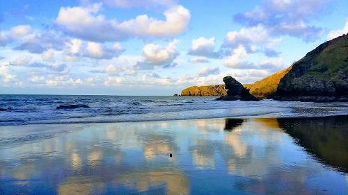 Llangrannog Beach In The Afternoon