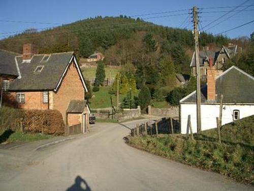 The village of Abbeycwmhir