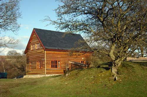 Hereford Lodge is a spacious timber lodge