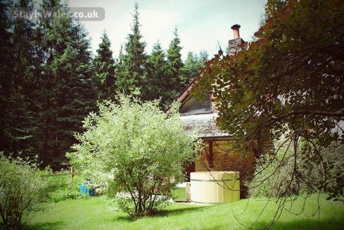 Nant Garreg cottage (sleeps 4) wood-fired hot tub and garden
