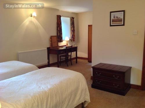 The twin bedroom