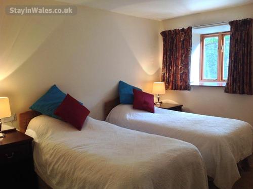 The twin bedroom