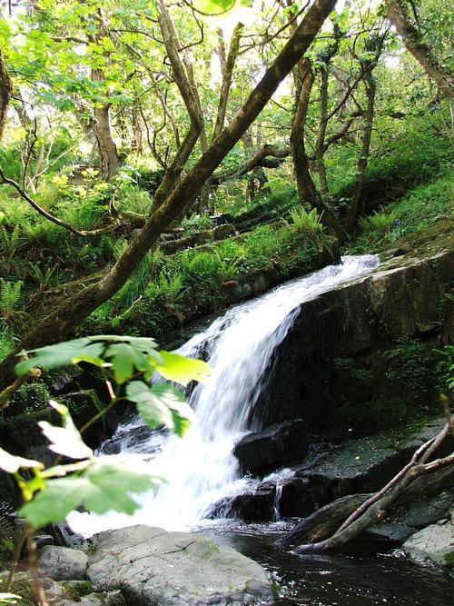 Stunning scenery surrounds the cottage