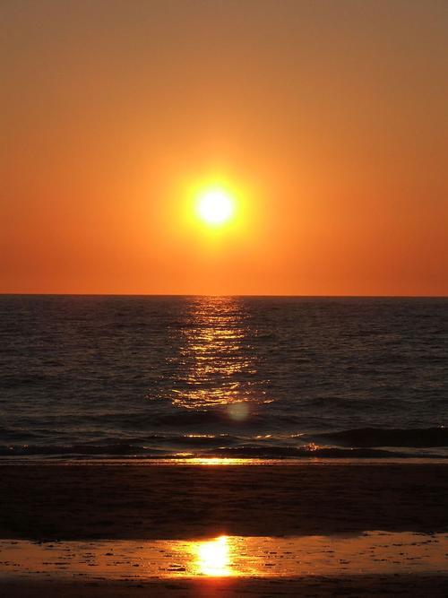 The Sunsets on our local beach are awesome.