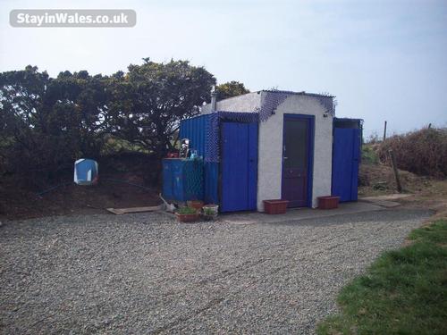 Toilets and hot shower
