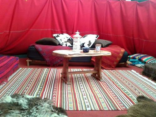 Tipi interior
