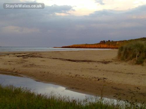 Dusk on Lligwy Beach