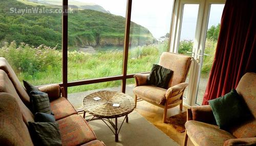 Lovely sea views from the cottage