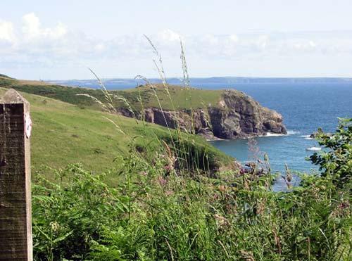 On the coastal path