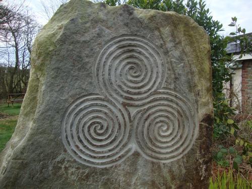 Triple Spiral Labyrinth