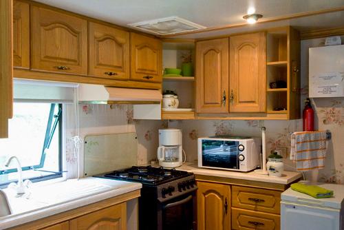 Caravan kitchen