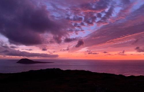 Sunset over Cardigan Bay