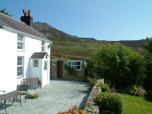 front of Gors-lwyd Cottage
