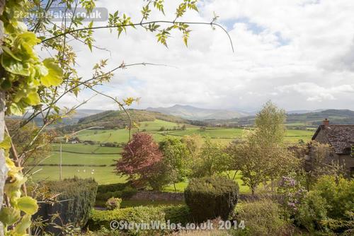 Brecon Beacons view from Battle
