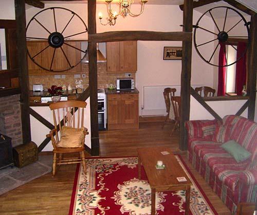ash cottage living area