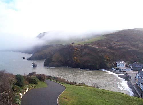 View over Llangrannog