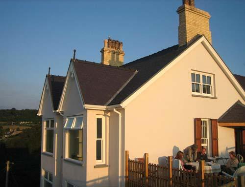house and balcony