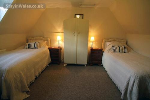 lovely light top floor bed room
