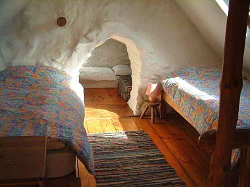 galleried bedroom