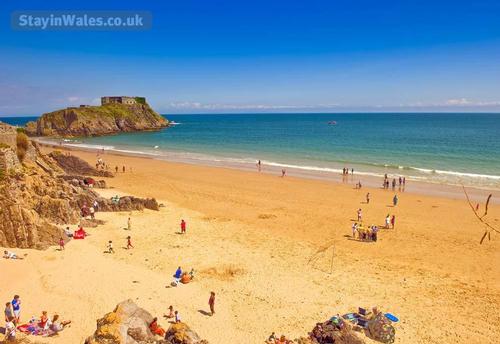 Tenby south beach