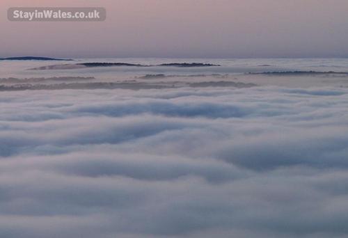 mist in the valley