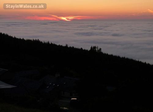 mist in the valley