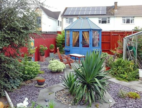garden and patio