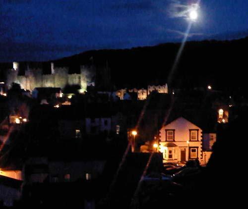 conwy at night