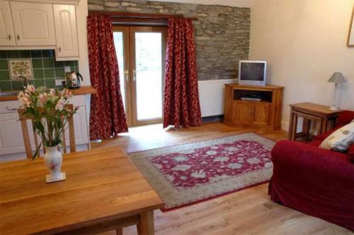 spacious but cosy living room