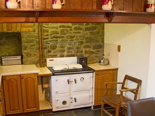 Rayburn in kitchen
