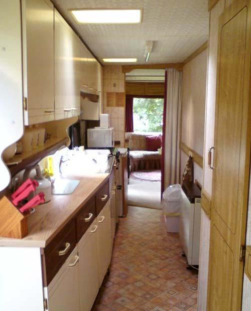 caravan kitchen