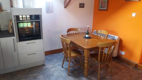 Dining area of the kitchen
