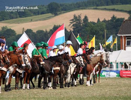 Royal Welsh show riding