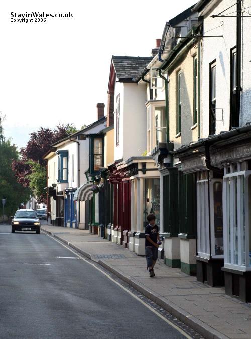 Presteigne in Mid Wales