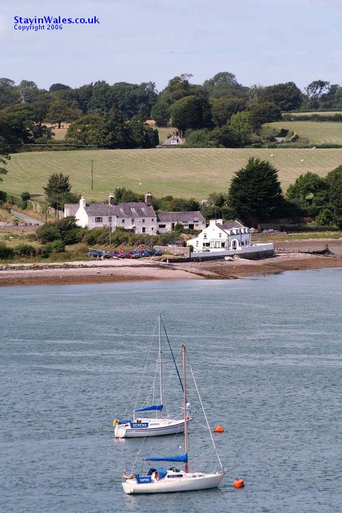 Y Felinheli view of Anglesey