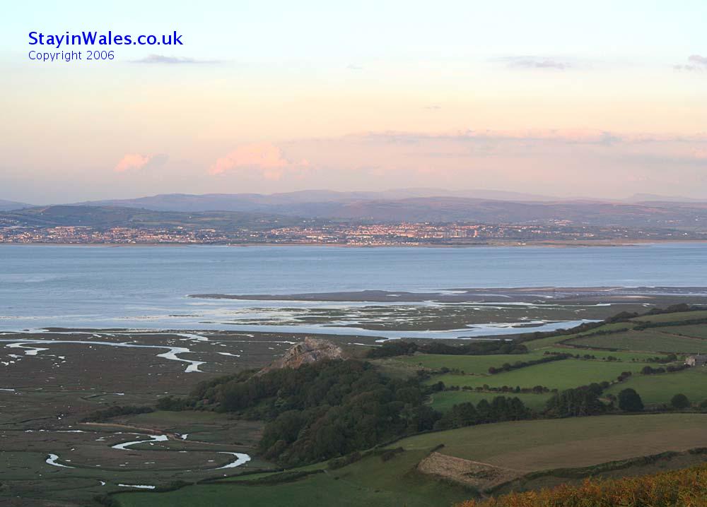 Llanelli from the Gower