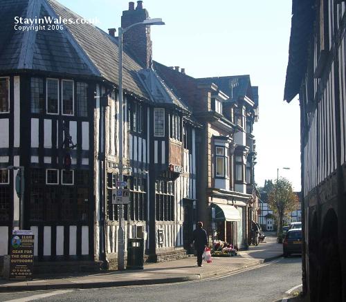 Llanidloes town centre