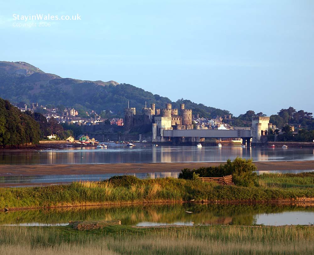 Conwy Castle and Estuary