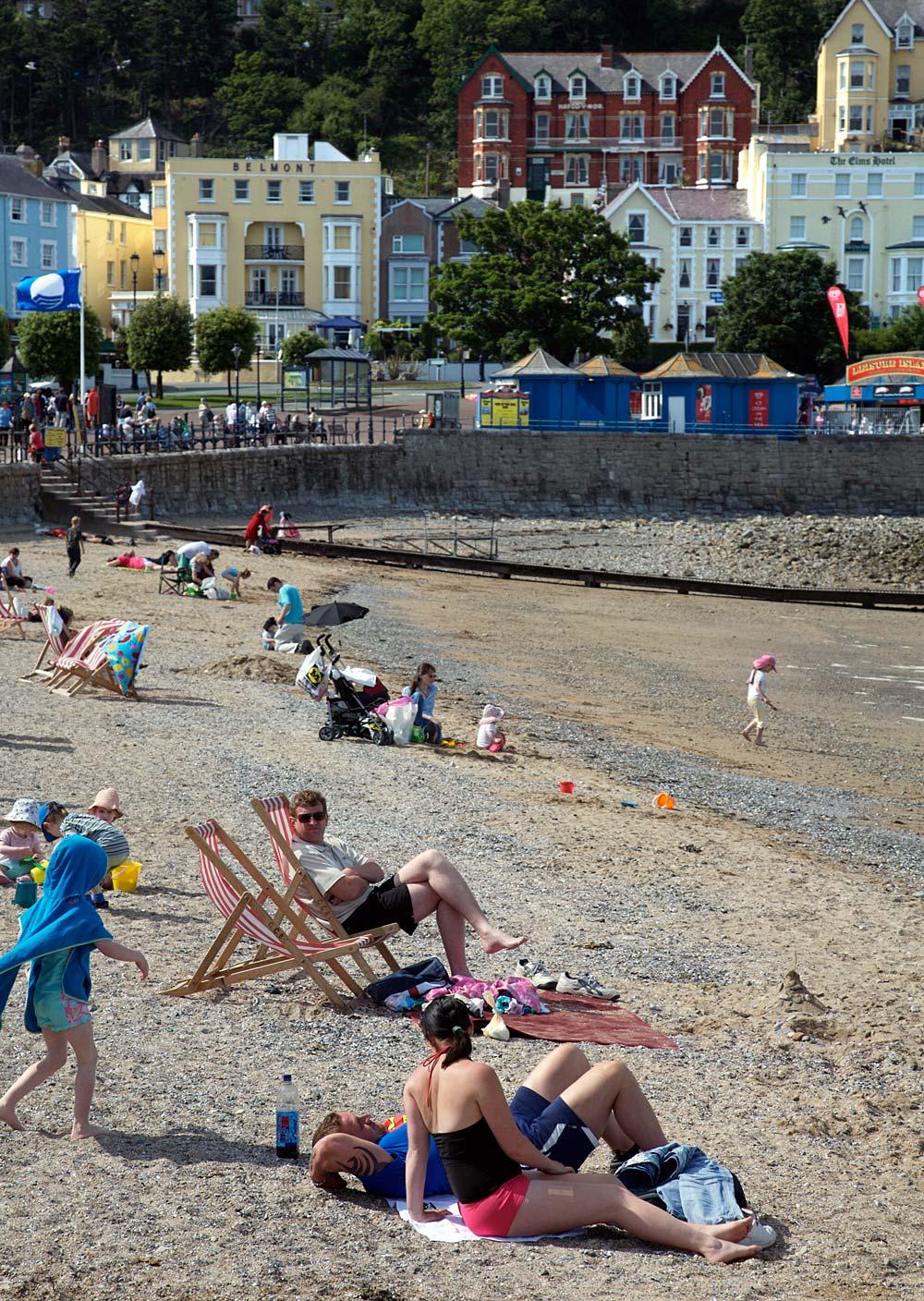 Llandudno beach