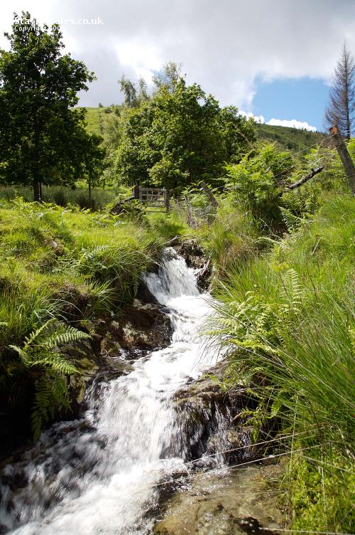 Mountain stream Aberwgesyn