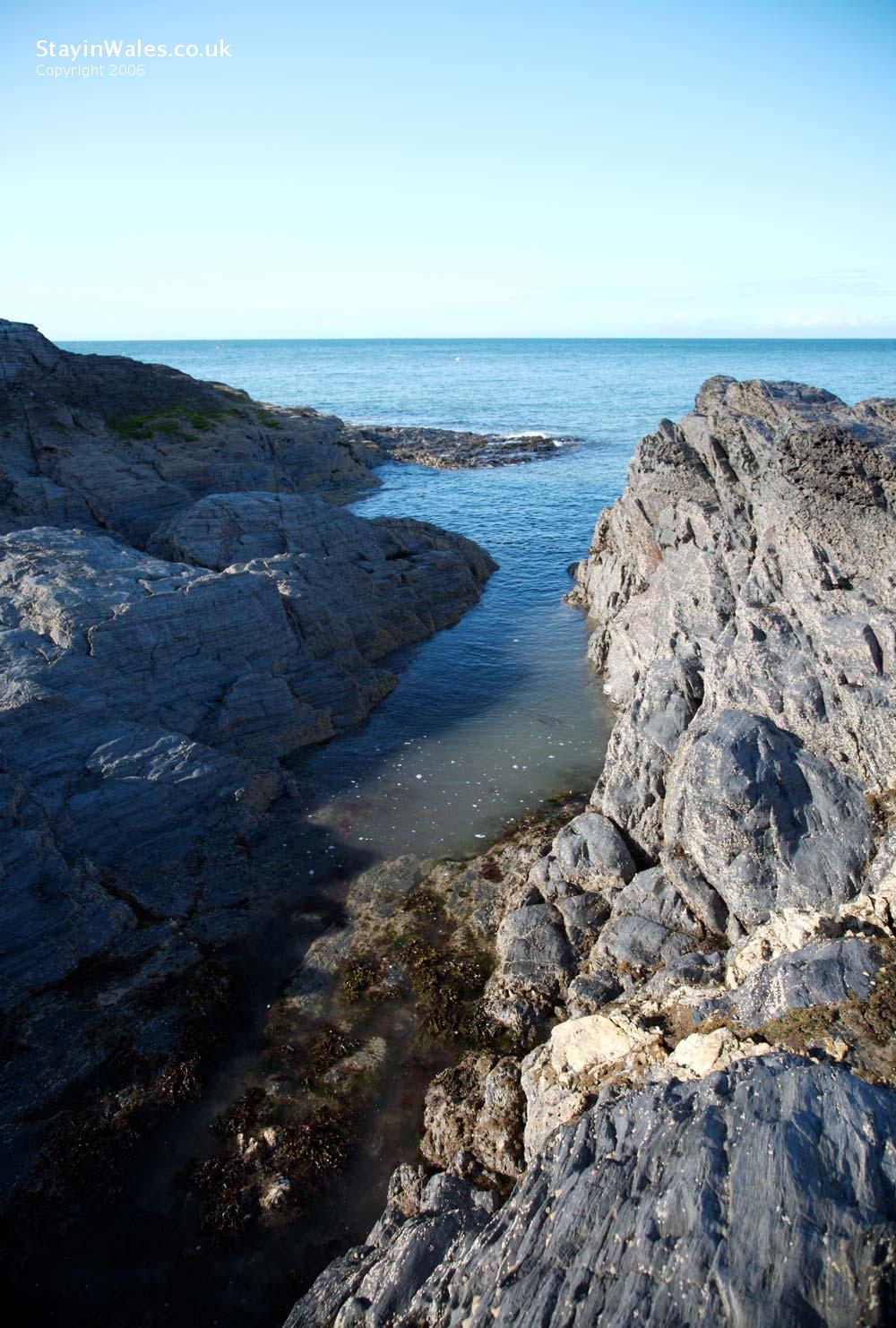 Coastal rocks Aberporth