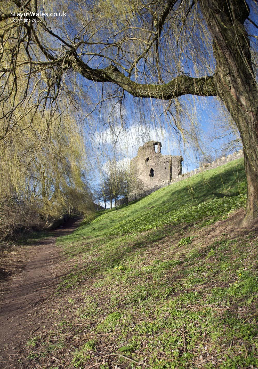 Path to Castle Meadows, Abergavenny