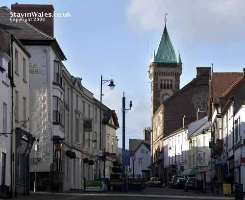 Abergavenny town centre