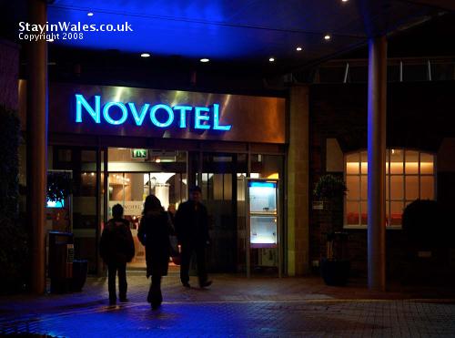 Entrance to Novotel Cardiff centre