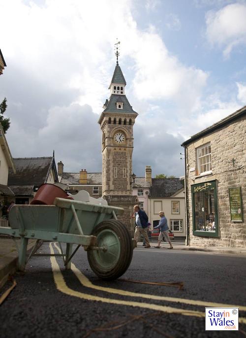 Lion Street and the Clocktower, Hay-on-Wye