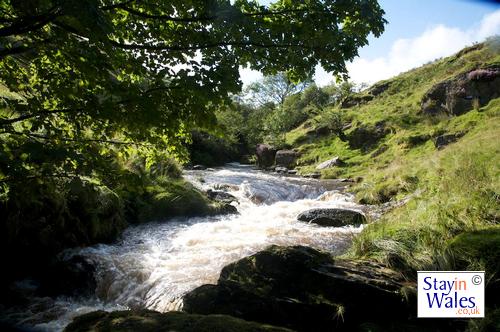The River Irfon near Abergwesyn is ever-changing