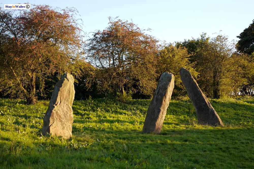 Harold's Stones at Trellech in Monmouthshire