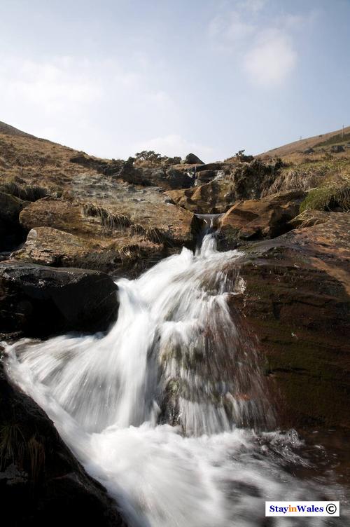Stream in the Glanllyn Valley near Rhayader