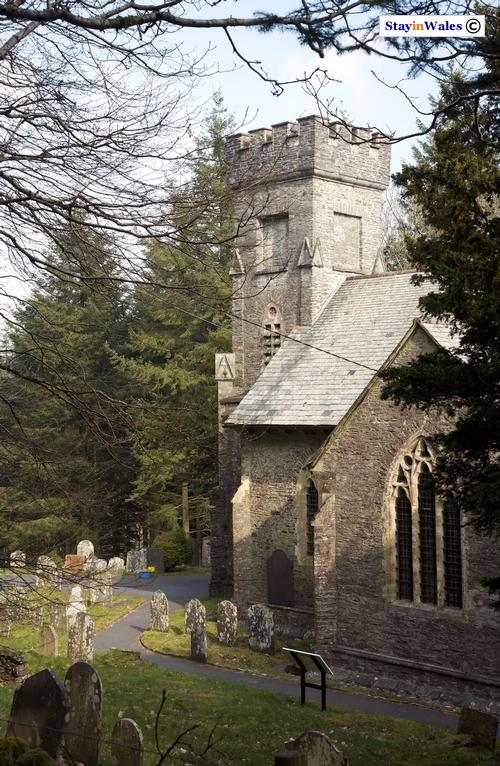 Church on the hafod Estate, Ceredigion